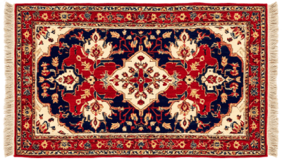 Traditional Mughal design carpet nine by twelve feet hand-knotted six hundred knots per square inch wool and silk blend intricate medallion floral pattern