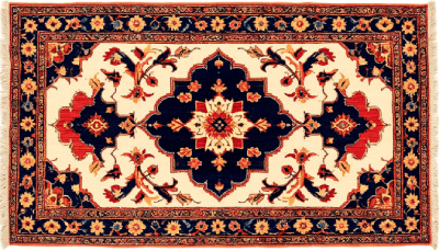 Floral medallion carpet nine by twelve feet hand-knotted six hundred fifty knots per square inch pure New Zealand wool intricate botanical centerpiece design